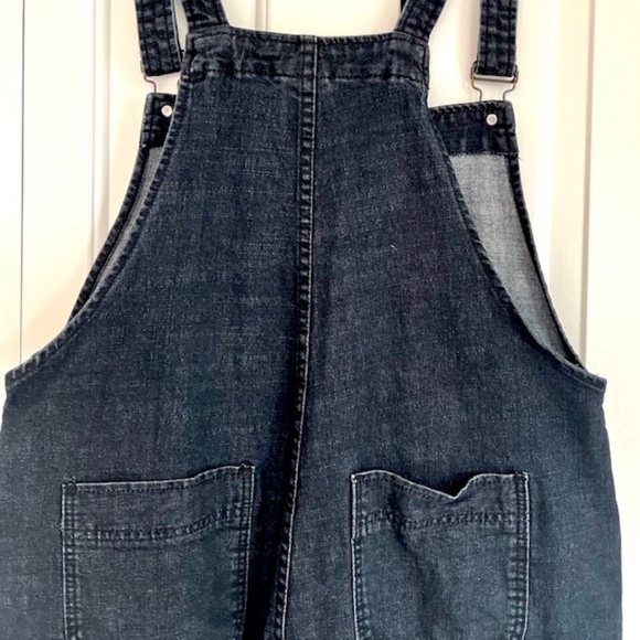 AC32 Dark Denim Bib Overalls - Picture 2 of 6